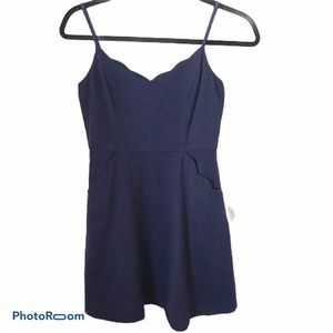 Pixley Crissie Scallop Hem Dress size Small